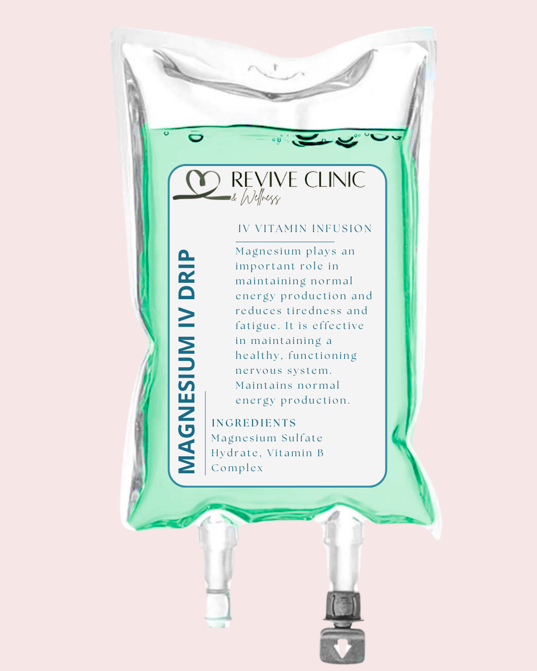 Magnesium Drip
Targeted IV therapy supporting relaxation and muscle recovery.

Magnesium
Vitamin B6
Vitamin C
Saline

£145.00
Book Now