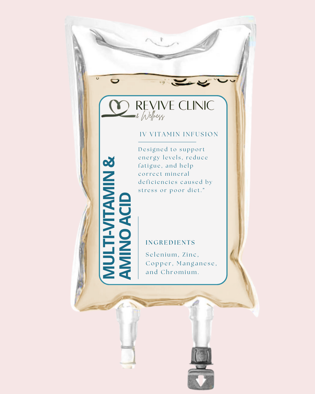 Multi Vitamin & Amino
A balanced IV infusion supporting overall wellness and vitality.

B-Complex
Vitamin C
Amino Acids
Vitamin B12

£165.00
Book Now